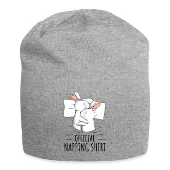 Hare - Jersey Beanie - heather grey - Front