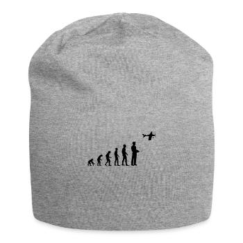 Modèle d’avion Modéliste Modèle RC Avion Drôle Cadeau - Bonnet en jersey - gris chiné - Devant