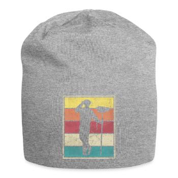 Schornsteinfeger - Jersey-Beanie - Grau meliert - Vorne