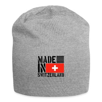 Suisse Swiss Funny Saying - Bonnet en jersey - gris chiné - Devant