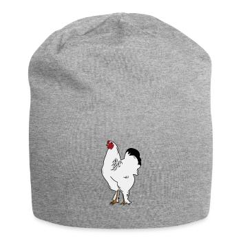 Brahma Rooster Poulet Drôle De Fermier Poulet - Bonnet en jersey - gris chiné - Devant
