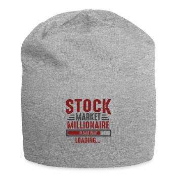 Stock Market Millionär Lading Stock Trader - Jersey-Beanie - Grau meliert - Vorne