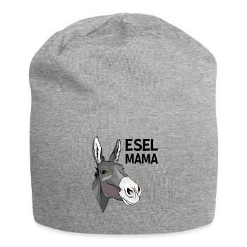 Bauer Esel - Jersey-Beanie - Grau meliert - Vorne