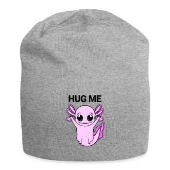 Axolotl Câlin - Bonnet en jersey - gris chiné - Devant