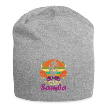 Filles, La Samba-brésil-danse-raisin-samba - Bonnet en jersey - gris chiné - Devant