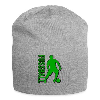 Fußball Fussball - Jersey-Beanie - Grau meliert - Vorne