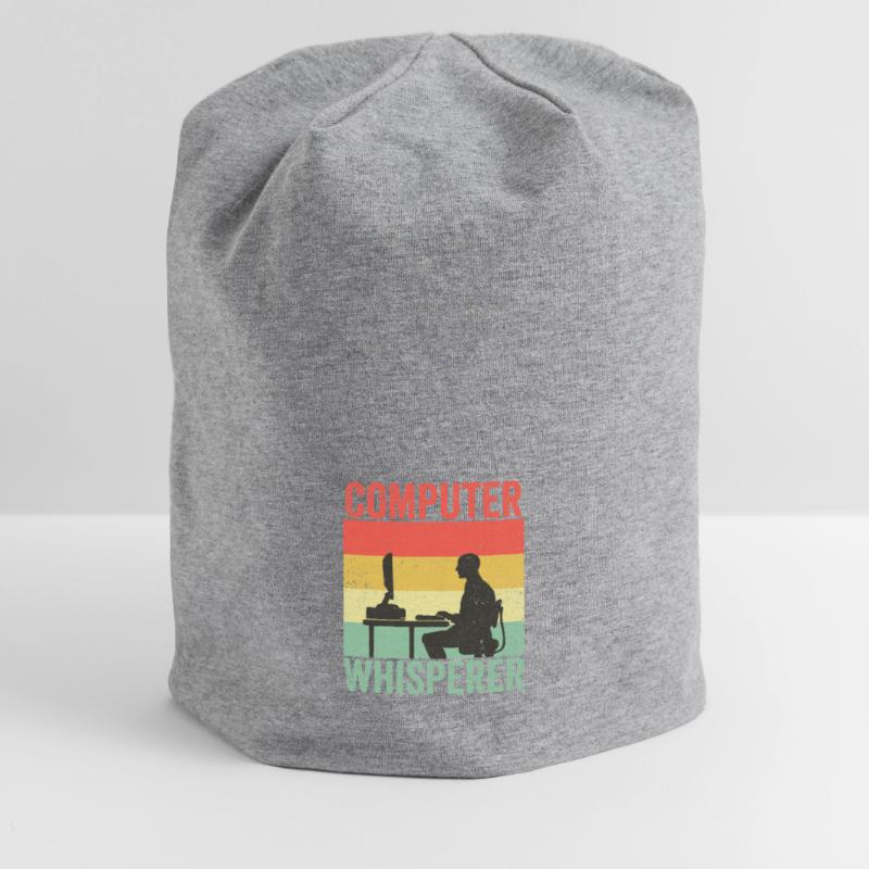 Computer Whisperer Tech Supports Programmer Coder Jersey Beanie