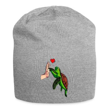 Tortoises - Jersey Beanie - heather grey - Front