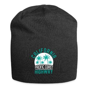 Californie - Bonnet en jersey - charbon - Devant
