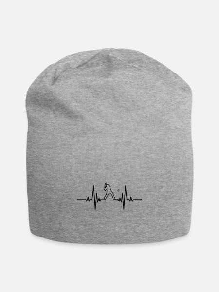 Baseball Amateurs de baseball Heartbeat BaseballEr - Bonnet en jersey - gris chiné