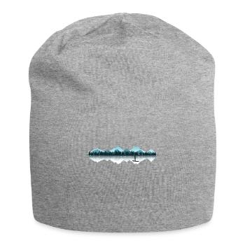 Stand Up Paddling SUP Board Bergsee Mountain Lake - Jersey Beanie - heather grey - Front