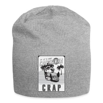 Brasilien - Jersey-Beanie - Grau meliert - Vorne