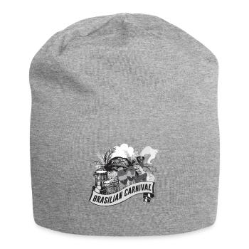 Brasilien - Jersey-Beanie - Grau meliert - Vorne