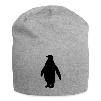 Penguin Seabird Oiseau de mer Oiseau de mer Cadeau - Bonnet en jersey - gris chiné - Devant