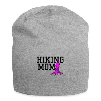 hiking mom - Jersey-Beanie - Grau meliert - Vorne
