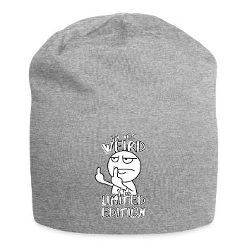Cartoon Middle Finger - Édition Limitée - Dicton - Bonnet en jersey - gris chiné - Devant