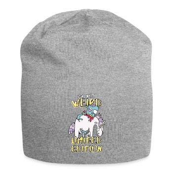 Cartoon Zombie Eats Unicorn - Édition Limitée - Bonnet en jersey - gris chiné - Devant