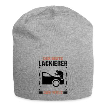 Fahrzeuglackierer Beruf Lackierer Geschenk - Jersey-Beanie - Grau meliert - Vorne