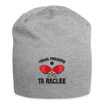 Viens Prendre Ta Raclée - Bonnet en jersey - gris chiné - Devant