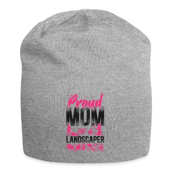 Landscaper Landscaping Landscape - Jersey Beanie - heather grey - Front