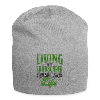 Landscaper Landscaping Landscape - Jersey Beanie - heather grey - Front