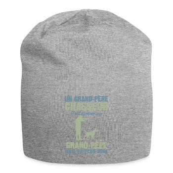 Grand-père Chasseur Anniversaire Cadeau Cool Noël - Bonnet en jersey - gris chiné - Devant