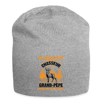 Grand-père Chasseur Chasser Cadeau Fête Des Pères - Bonnet en jersey - gris chiné - Devant