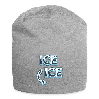 Pregnancy Announcement - Jersey Beanie - heather grey - Front
