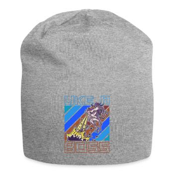 Like a Boss - Licorne Destructeur de Mondes Disant - Bonnet en jersey - gris chiné - Devant
