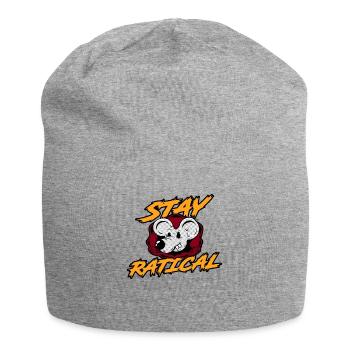 Rat Ratical Rodent Rat Owners Pet - Jersey-Beanie - Grau meliert - Vorne
