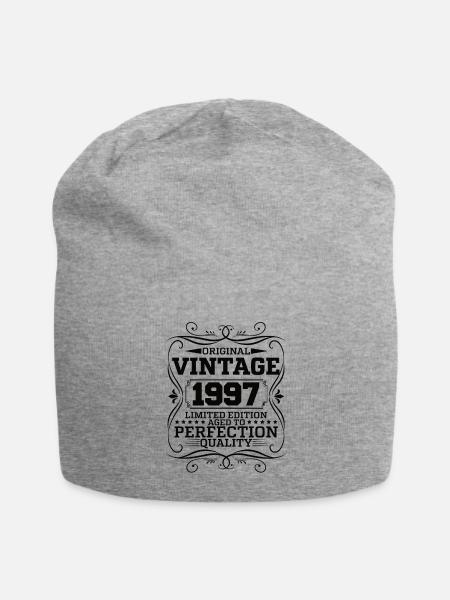 Vintage 1997 Original Limited Edition - Jersey Beanie - heather grey