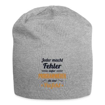 Programmierer sind Perfekt Developer Coder - Jersey-Beanie - Grau meliert - Vorne