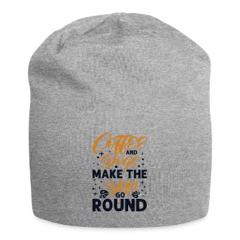 Coffe and Dogs Quadrupède Wauwau Mâle - Bonnet en jersey - gris chiné - Devant