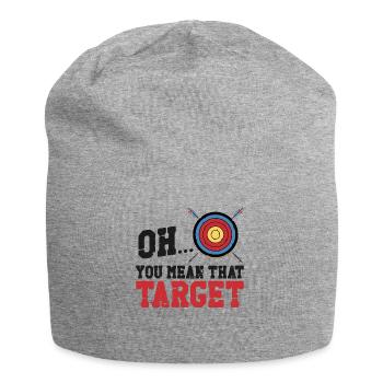 Archery Bow Archer Vintage Target - Bonnet en jersey - gris chiné - Devant