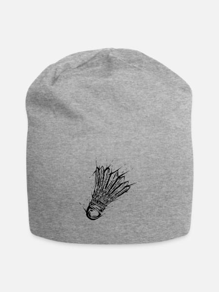 Badminton Federball - Bonnet en jersey - gris chiné