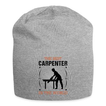 Carpenter Profession Carpenter Craftsman Gift - Jersey Beanie - heather grey - Front