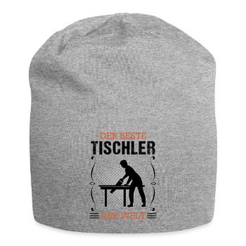 Tischler Beruf Schreiner Handwerker Geschenk - Jersey-Beanie - Grau meliert - Vorne