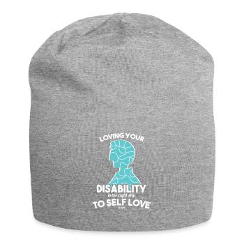 Autsimus Behinderung Asper Autist - Jersey-Beanie - Grau meliert - Vorne