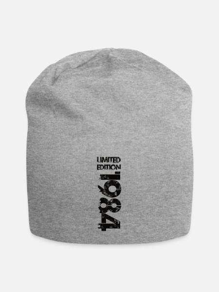 Limited Edition 1984 - Jersey-Beanie - Grau meliert