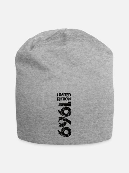 Limited Edition 1969 - Jersey-Beanie - Grau meliert