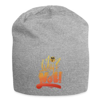 Why Not Exclamation Mark - Jersey Beanie - heather grey - Front