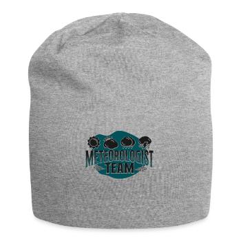 Météorologue Prévisions météorologiques - Bonnet en jersey - gris chiné - Devant