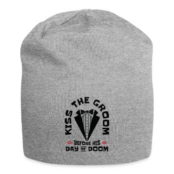Jour de mariage de célibataire Fate Kisser - Bonnet en jersey - gris chiné - Devant