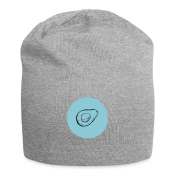 Avocado - Jersey Beanie - heather grey - Front