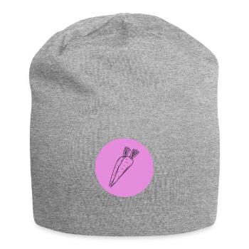 Carrot - Jersey Beanie - heather grey - Front