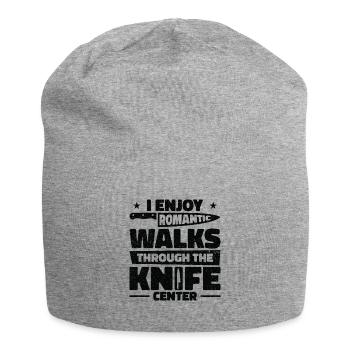 Knifemaking Knife Making Bladesmith Smithing Knife - Jersey Beanie - heather grey - Front