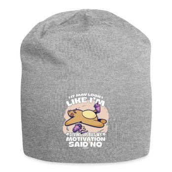 Motivation - Jersey Beanie - heather grey - Front