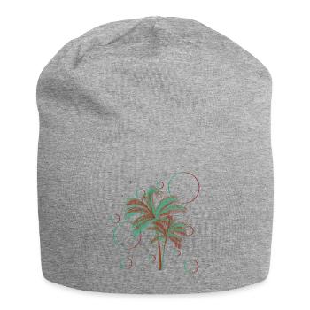 Arbre - Bonnet en jersey - gris chiné - Devant