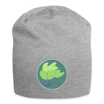 Arbre - Bonnet en jersey - gris chiné - Devant