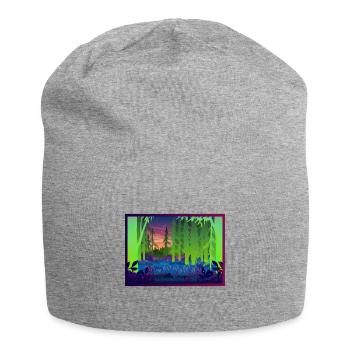 Tree - Jersey Beanie - heather grey - Front